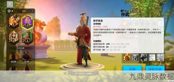 万国觉醒孙武天赋加点全攻略