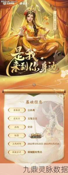 王者荣耀新英雄揭秘，玉兔公主，月下新星闪耀峡谷
