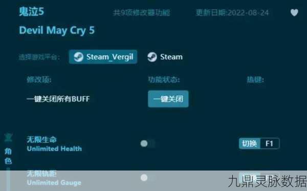 鬼泣5修改器失灵?这里有你的专属解决方案