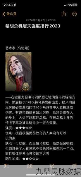 黎明杀机医生深度玩法解析，掌控恐惧与电击的艺术