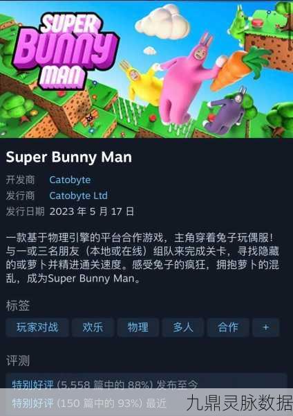 超级兔子人多人联机新篇，欢乐跃动，智趣无界