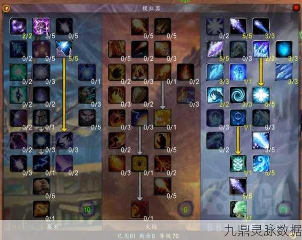 魔兽世界WLK法师升级天赋全攻略，加点与技能详解