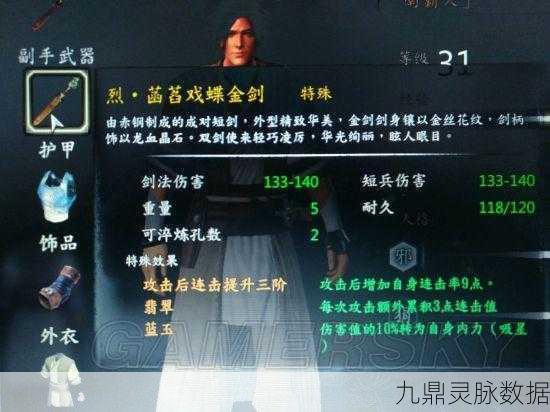 河洛群侠传，武器配置深度剖析与实战策略
