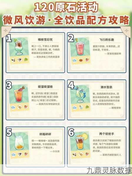 原神饮品奇遇记，从舌尖上的冒险到心灵深处的慰藉