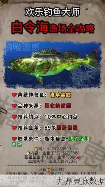 欢乐钓鱼大师T3新地图探险,奇珍鱼典藏图鉴全收集秘籍大公开
