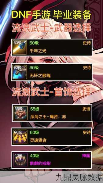 DNF流浪武士武器搭配全攻略