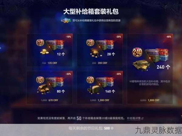 坦克世界补给箱购买指南，解锁你的战斗新篇章