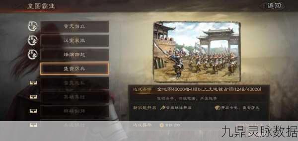 三国志战略版,揭秘割据与霸业的达成条件