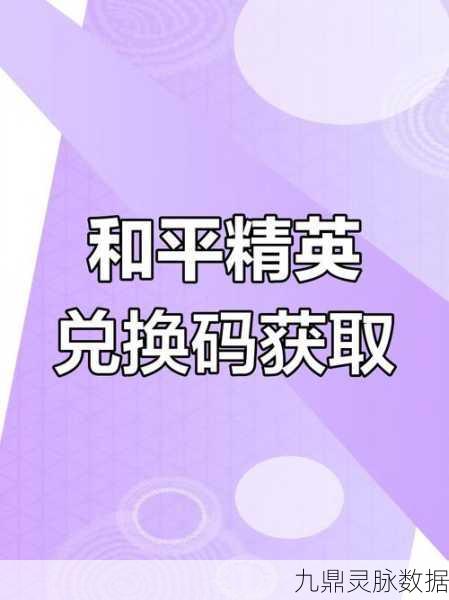 和平精英兑换码大揭秘,玩家必备获取攻略