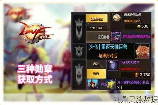 DNF手游公会勋章附魔全攻略,解锁战力新巅峰!