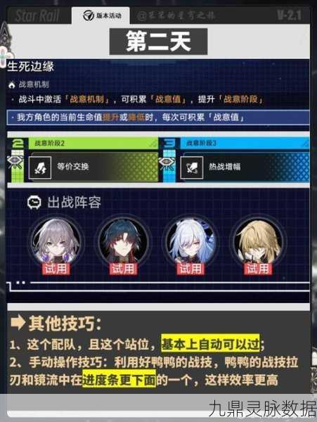 星穹铁道战意机制详解，玩家必备策略指南
