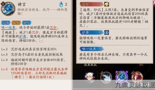 阴阳师SSR荒，技能属性深度剖析与觉醒蜕变