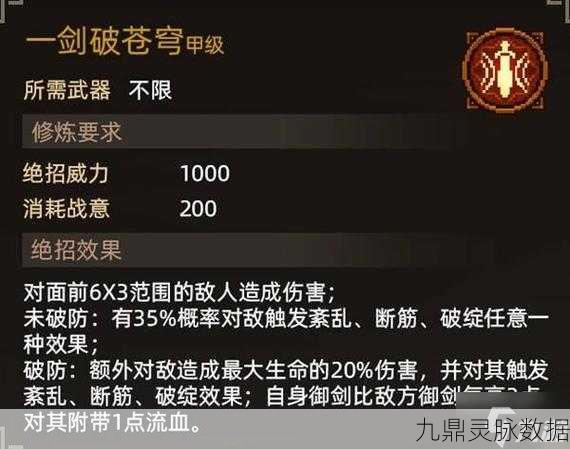 大侠立志传金色刀法全攻略,解锁绝世武艺的秘籍
