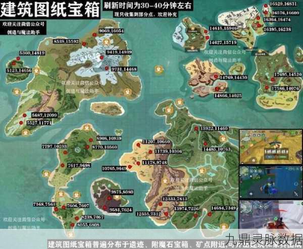 纳坦岛探秘,创造与魔法宝箱位置全揭秘