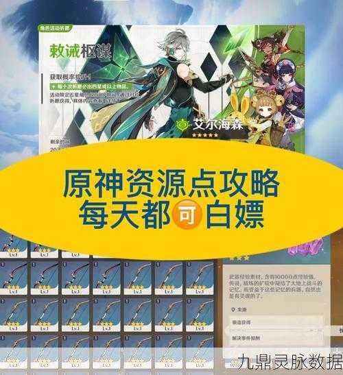 原神资源礼包深度剖析,助你启程奇幻冒险!