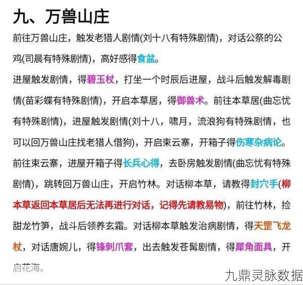大侠立志传，楚狂生冰牢挑战深度解析，揭秘隐藏任务秘籍