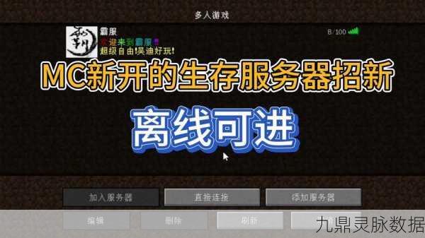 我的世界PC版，轻松开启服务器地图的秘籍