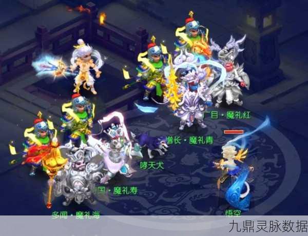 梦幻西游道教四大天王,探寻天庭守护之谜