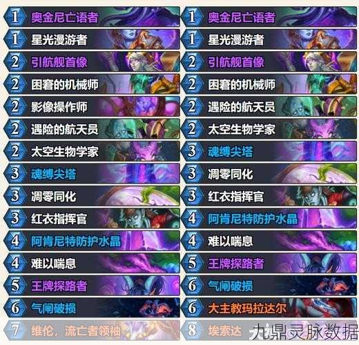 炉石传说新赛季,星舰猎卡组高效构筑与战术深度剖析