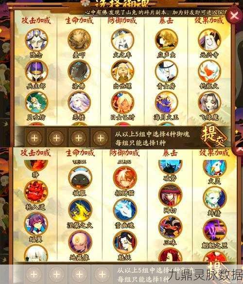 阴阳师食灵PVE御魂搭配全攻略