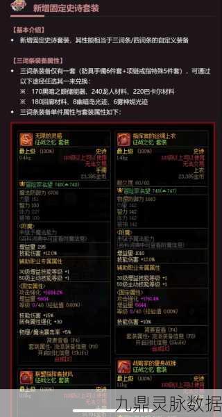 DNF顶尖装备盘点，万世恍惚之外的选择