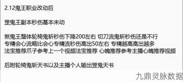 诛仙手游鬼王攻略，深度解析最新鬼王培养之道