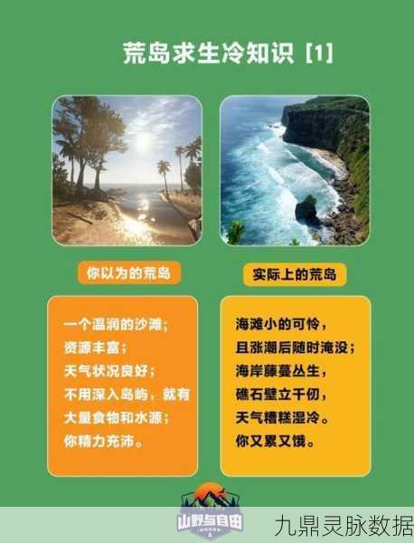 荒芜小岛生存挑战，开启你的全新生活篇章