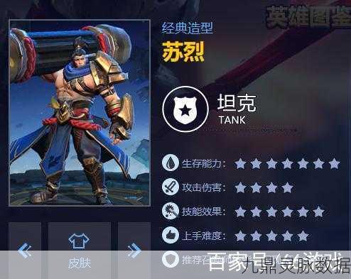 王者荣耀苏烈台词全解析,感受硬汉柔情