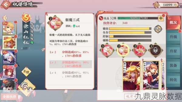 狐妖小红娘手游,涂山角色深度探索与玩法揭秘