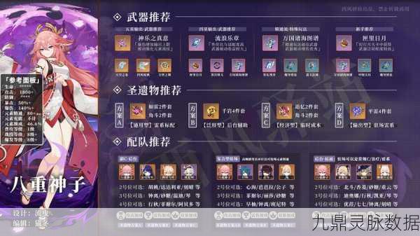 八重神子武器大揭秘,排行与推荐全攻略