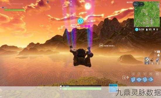 堡垒之夜跳伞秘籍，高空速降的艺术探索