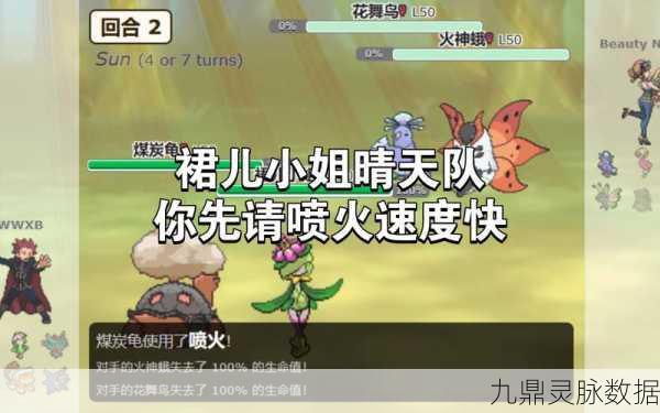 口袋妖怪晴天队精灵搭配全攻略