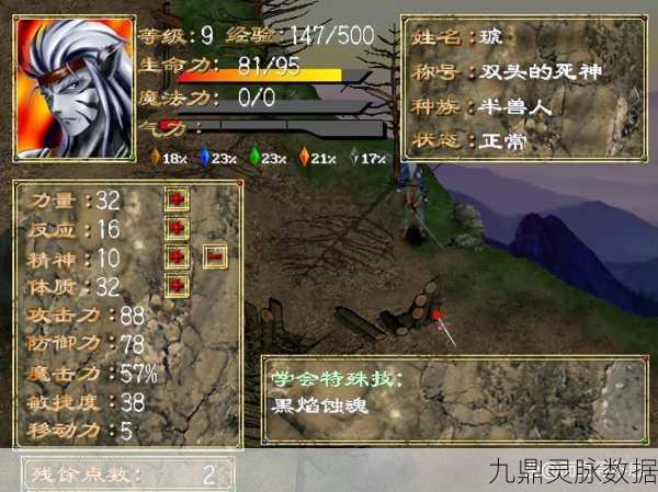 幻世录1人物技能加点全攻略