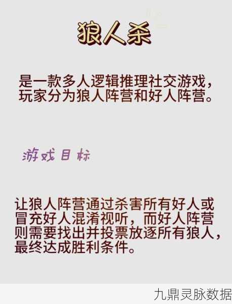 狼人杀标准版,深度游戏规则全解析