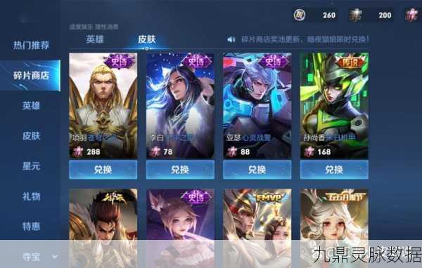 王者荣耀商城直售传说皮肤大盘点