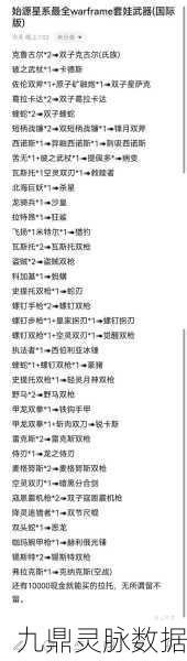 星际战甲武器槽位不够?原因与解决方案一网打尽
