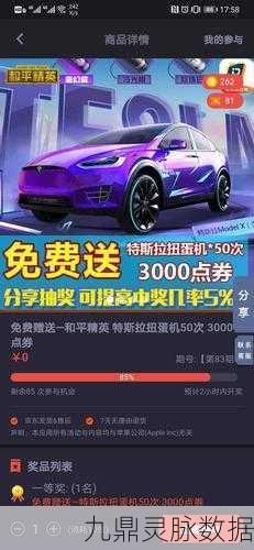 和平精英特斯拉免费领取？真相揭秘！
