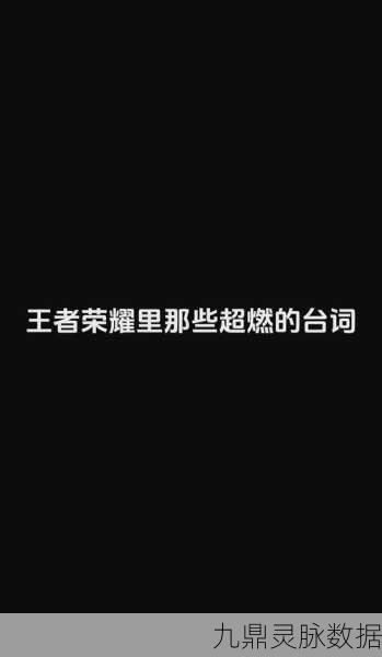 王者荣耀孙悟空，经典台词语录全解析