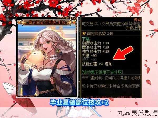 DNF卡片百科大揭秘，探索地下城与勇士的奇幻卡牌之旅