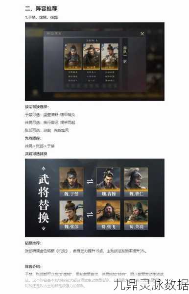 三国志战棋版徐晃阵容搭配深度剖析与实战策略