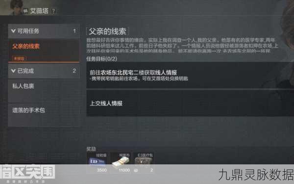 暗区突围深度解析，艾薇塔任务全攻略