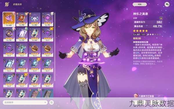 原神丽莎前期武器与圣遗物搭配全攻略