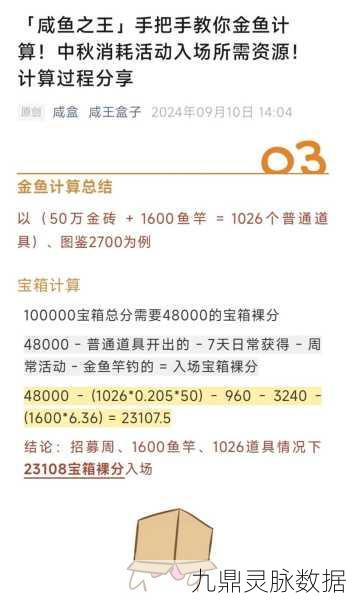 咸鱼之王金罐子收益揭秘，金砖获取攻略