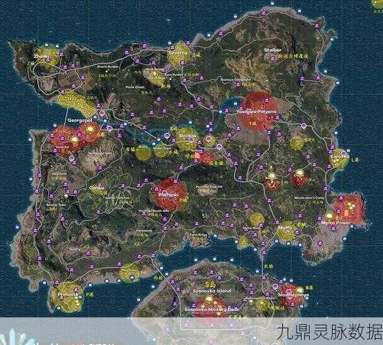 绝地求生刺激战场,小黄鸭宝藏地图全揭秘