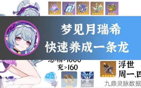 原神梦见月瑞希,武器搭配与推荐全攻略