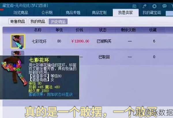 梦幻西游，碎星决套装价格背后的秘密