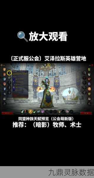 WLK LM DZ种族选择,探索魔兽世界怀旧服的种族奥秘