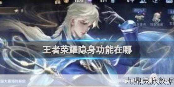 王者荣耀隐身功能详解,一次隐身能维持多久?