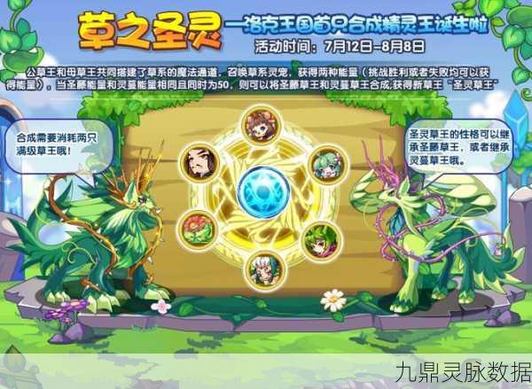 洛克王国圣灵草王,获取与培养全攻略
