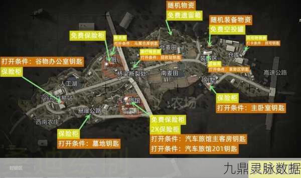暗区突围北山地图，钥匙刷新点全攻略大揭秘
